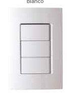 TAPA POLIMERO 3 MODULOS  BLANCO WDA58001